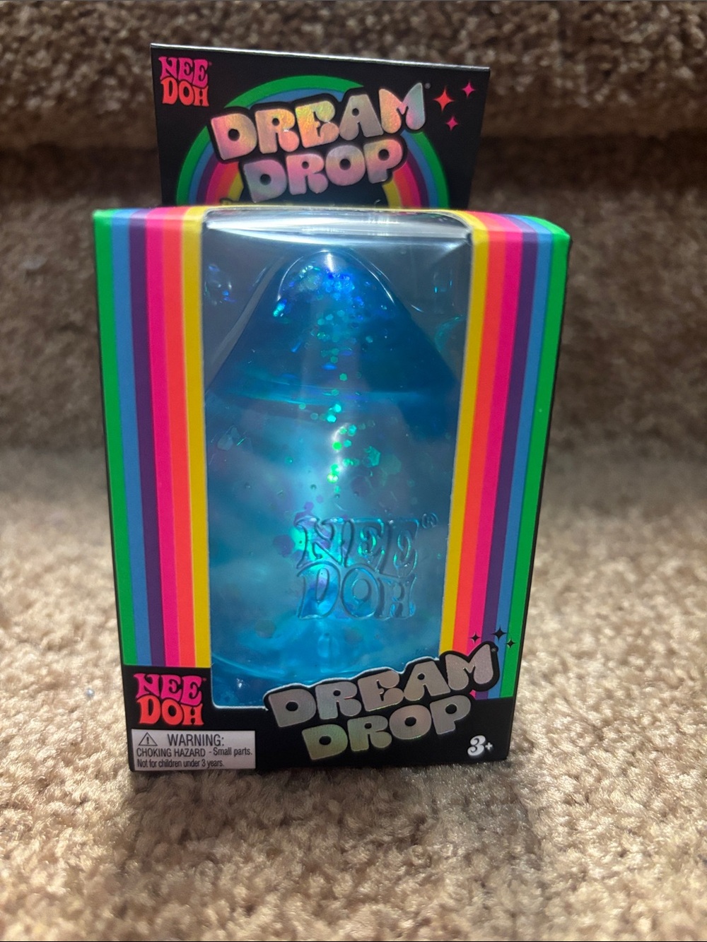 Nee Doh Authentic Dream Drop Sensory Squishy Toy - Blue